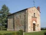 La piccola chiesa romanica di Sant'Andrea di Casaglio