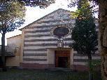 La chiesa del convento dedicato a San Francesco 